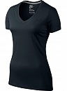 Футболка женская Nike TEE MID V-EMBRD SWOOSH Футболка женская Nike TEE MID V-EMBRD SWOOSH